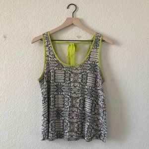 Urban Outfitters Kimchi Blue Tribal Tulip Tank